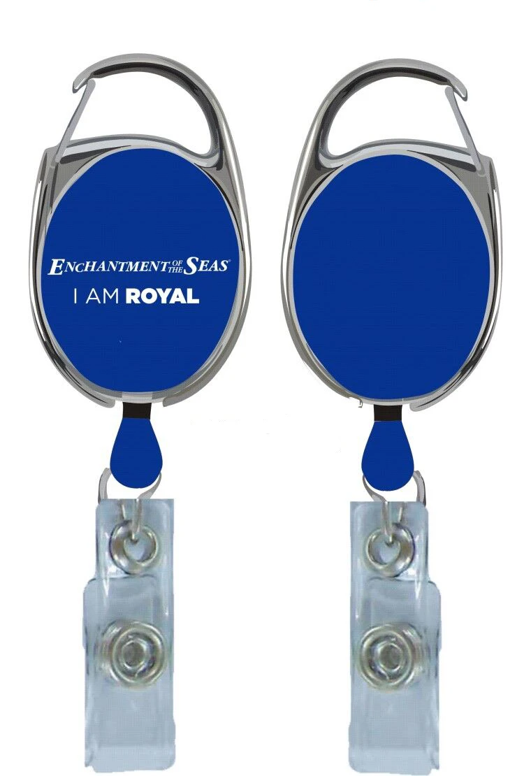 Abs Plastic Id Lanyard Name Tag Card Badge Holder Retractable Pull