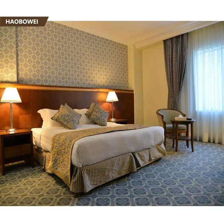 
Holiday Inn Luxury modern hotel bedroom furniture set china factory 