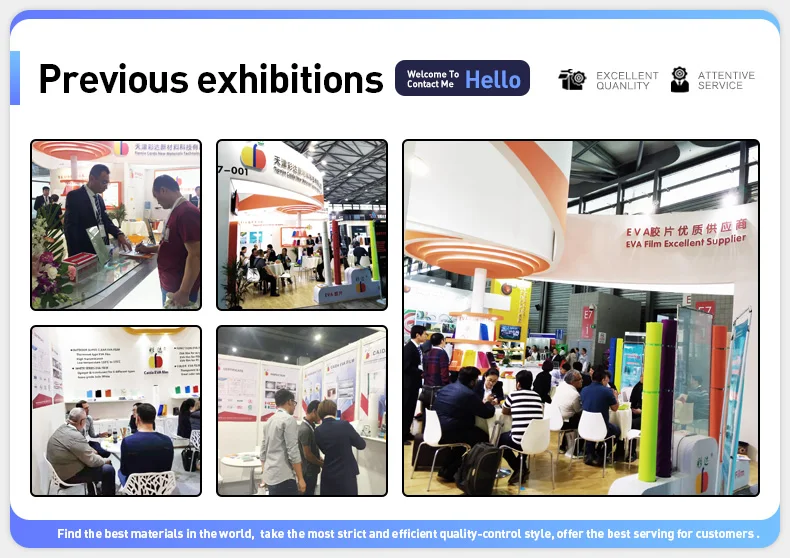 High Transmittance Eva Film Ethylene Vinyl Acetate Sheets Eva Film For