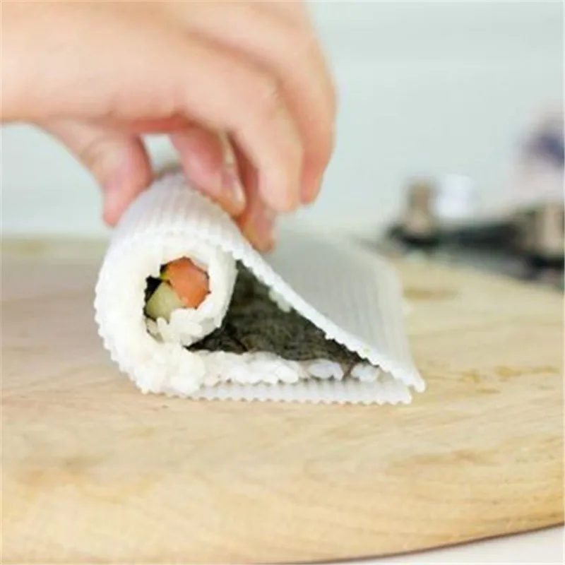 Non Stick Silicone Sushi Roll Mat Silicone Sushi Making Kit