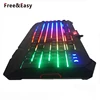 3-Color Led Backlight Keyboard Usb Wired Backlit Gaming Pc Keyboard