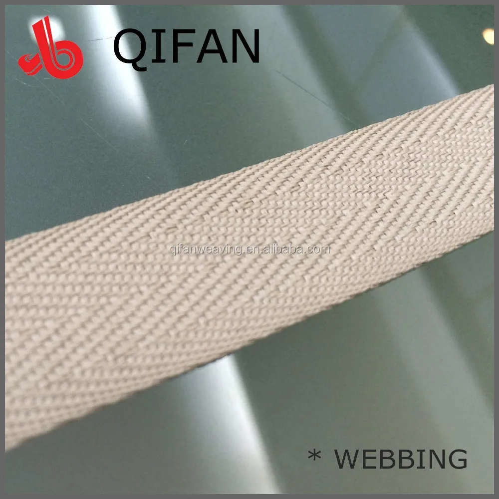 Quality 20mm Cotton Herringbone Webbing Tape