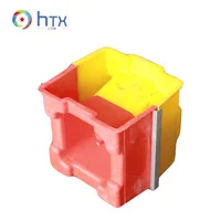 Interlocking Hollow Concrete Blocks Moldes Cement Brick Plastic Mold ...