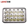 High performance auto truck car headlight 45W 5" square work led light 12v 24v led truck light