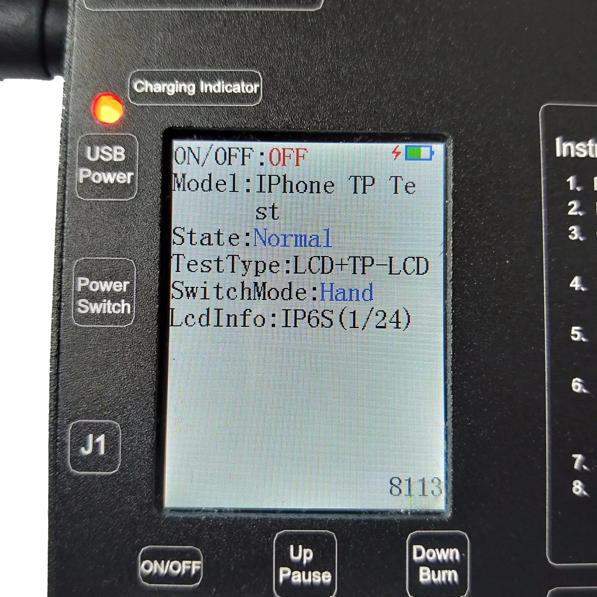 6 In 1 Lcd Display & Digitizer Touch Screen Test Board Lcd Tester For