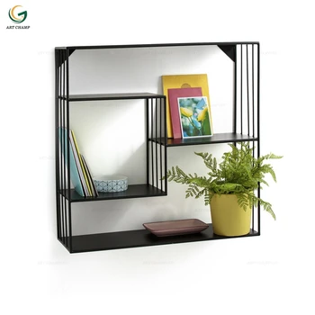 Black Square Modern Living Room Metal Wall Art Iron Shelf Home Decor Buy Metal Wall Art Home Decor Modern Living Room Decor Black Metal Wall Decor Product On Alibaba Com