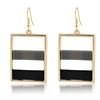 woman wholesale individual square hollow out drop dangl earring
