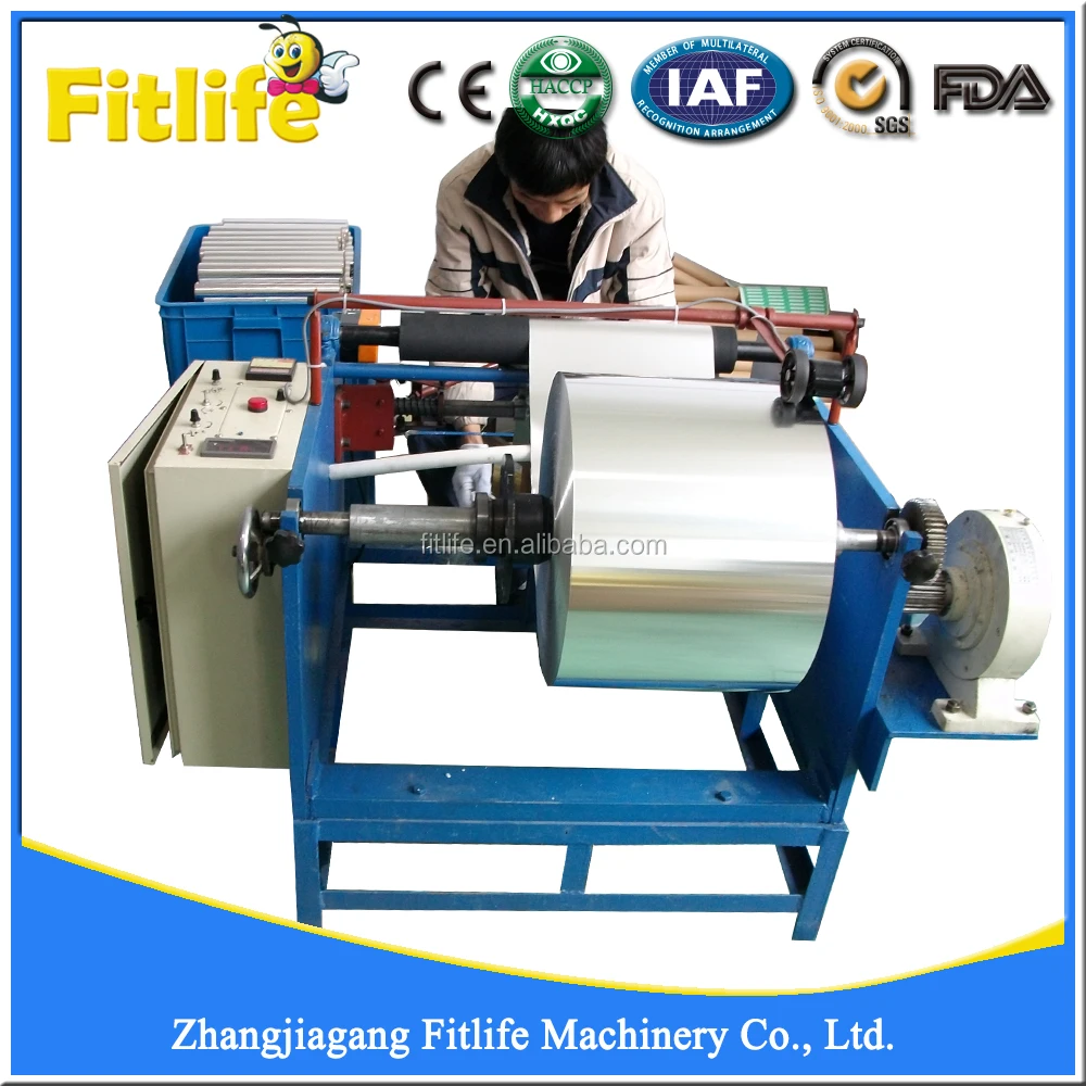Hotsale Manual Aluminum Foil Rewinding Machine For Cutting Buy