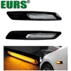 EURS 4500k car turn lamp yellow bulb 12v E81 E82 E87 E88 E90 E91 E92 E60 1210 3528 side lights 3W led power