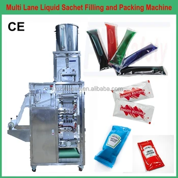 machine ketchup packaging Machine/ Ketchup Automatic Packing Packet Vertical Liquid