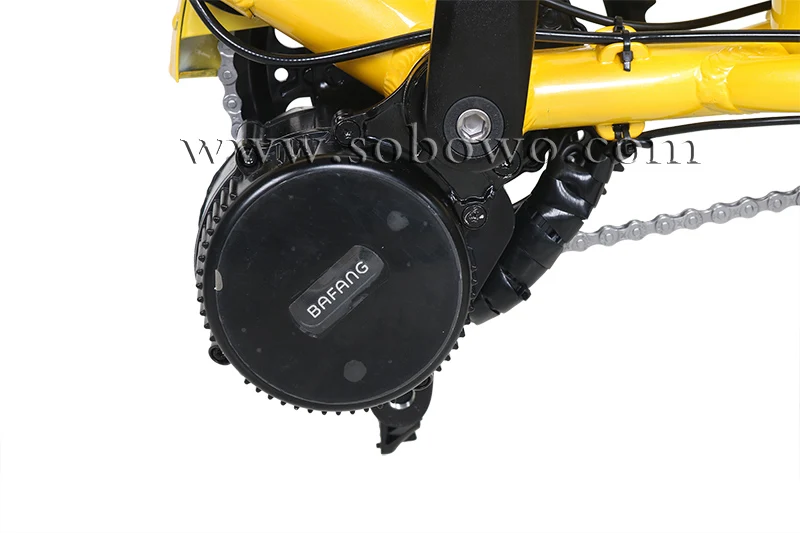 Sobowo S63 Retro Electric Bike With Internal Gear Hub 3 Speeds Electric