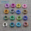 Small Size Colorful Painted Metal Grommets Eyelets For Clothes