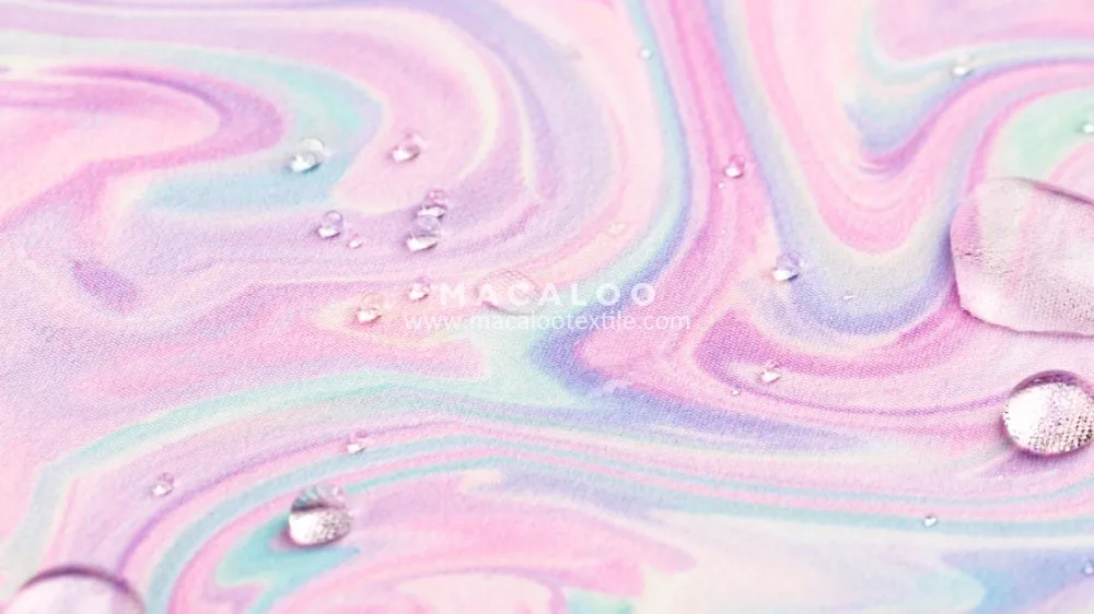 190T custom printed polyester taffeta fabric for lining