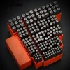 Smiletools 7MM Letter And Number Stamp Set 2/3/4/6 mm Stamp Alphabet Figure Stamp Letter Punch Craft Metal Die Punch