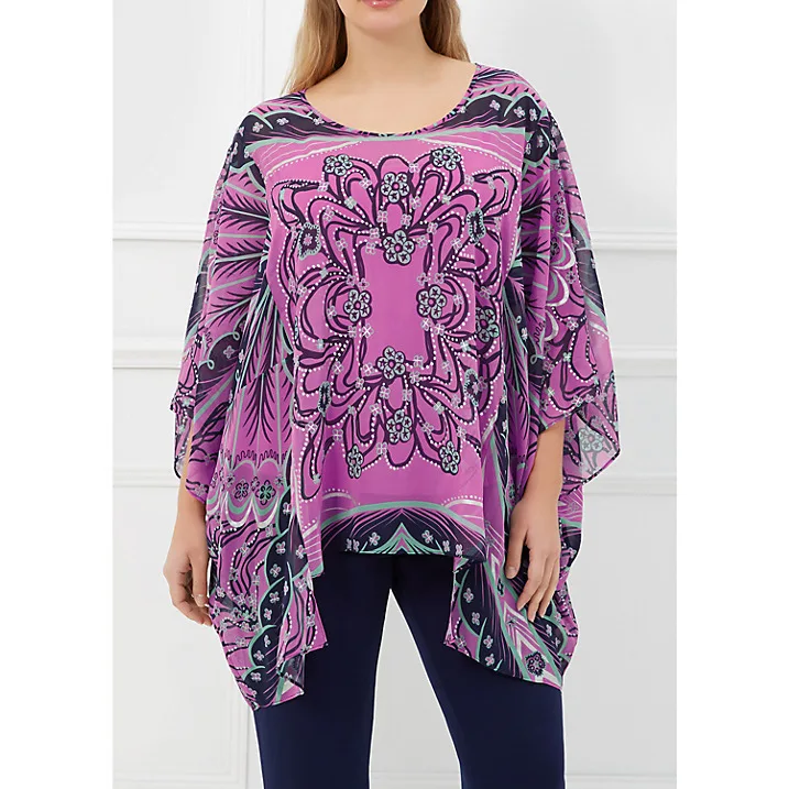 plus size kaftan tops