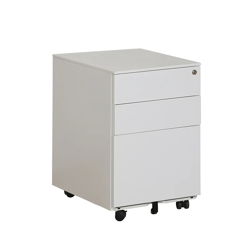 Colorful Office Equipment For A4 File Metal Cabinet On Wheels
