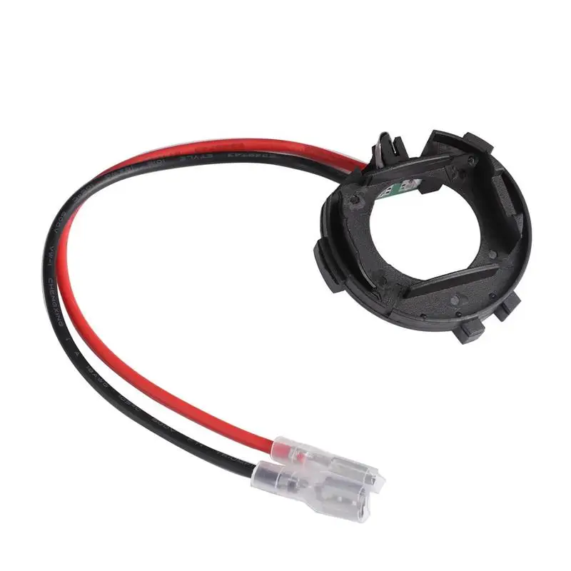 H7 Led Headlight Bulb Connector Adapter For Vw Golf Mk7 Led Lamp Auto