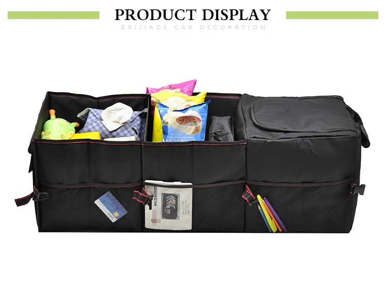 Trunk Storage Organizer Foldable Storage Box Bin For Truck SUV