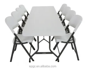 Used Folding Tables Chairs For 8 Person Folding Conference Table