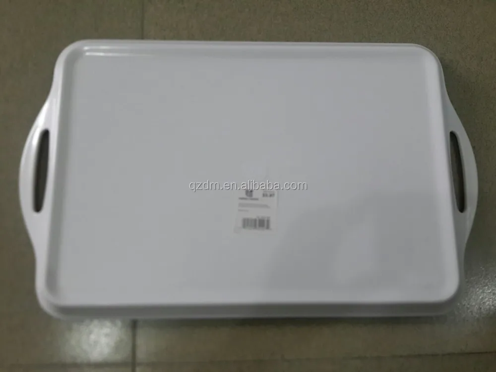 Customization Design Melamine tray, Plastic Food tray 19inch