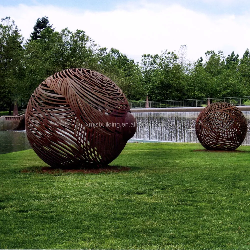 large metal sphere