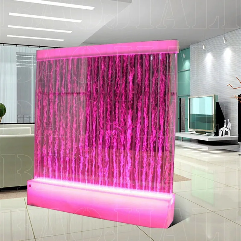 Led Lighted Floating Ornamental Bubble Water Fountain Decorative Led Lighted Floating Ornamental Bubble Water Fountain Decorative Panel For Bar Counter