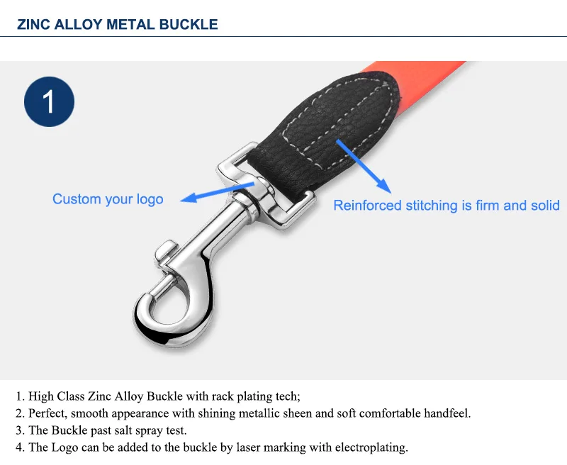 nylon dog training leash