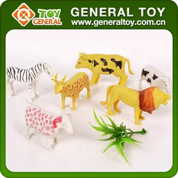 miniature plastic animals