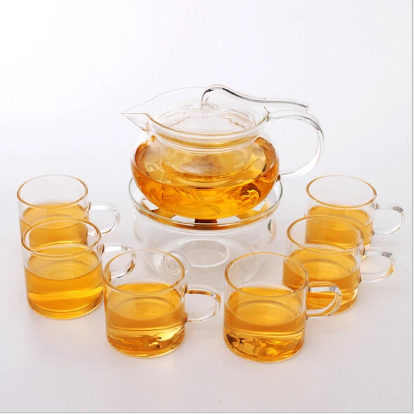 Arabic Clear Glass Tea Set With Tray Buy Arabic Glass Tea Set,Clear