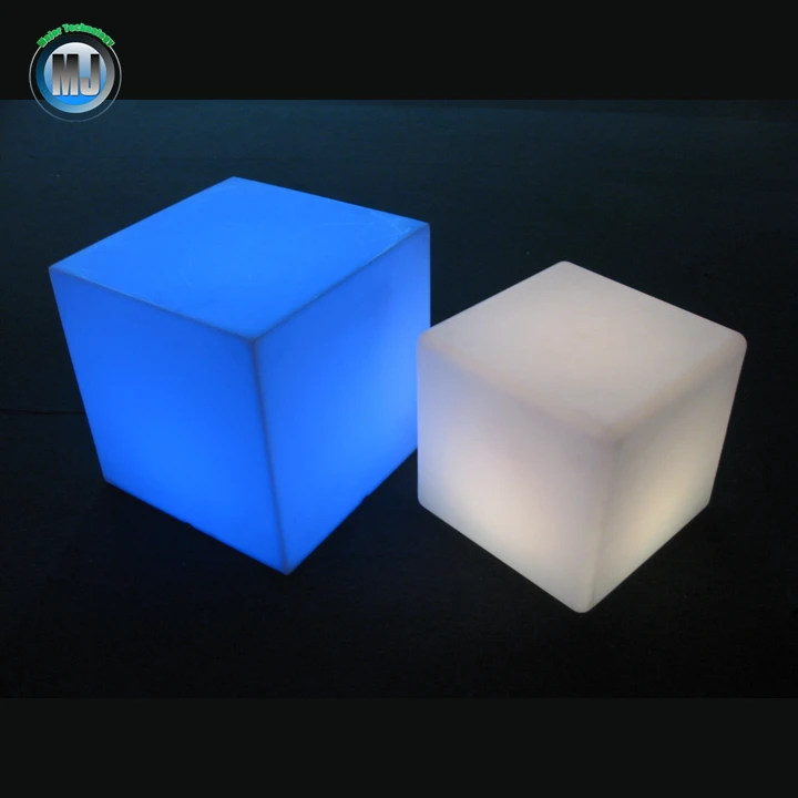 led foam cube seat