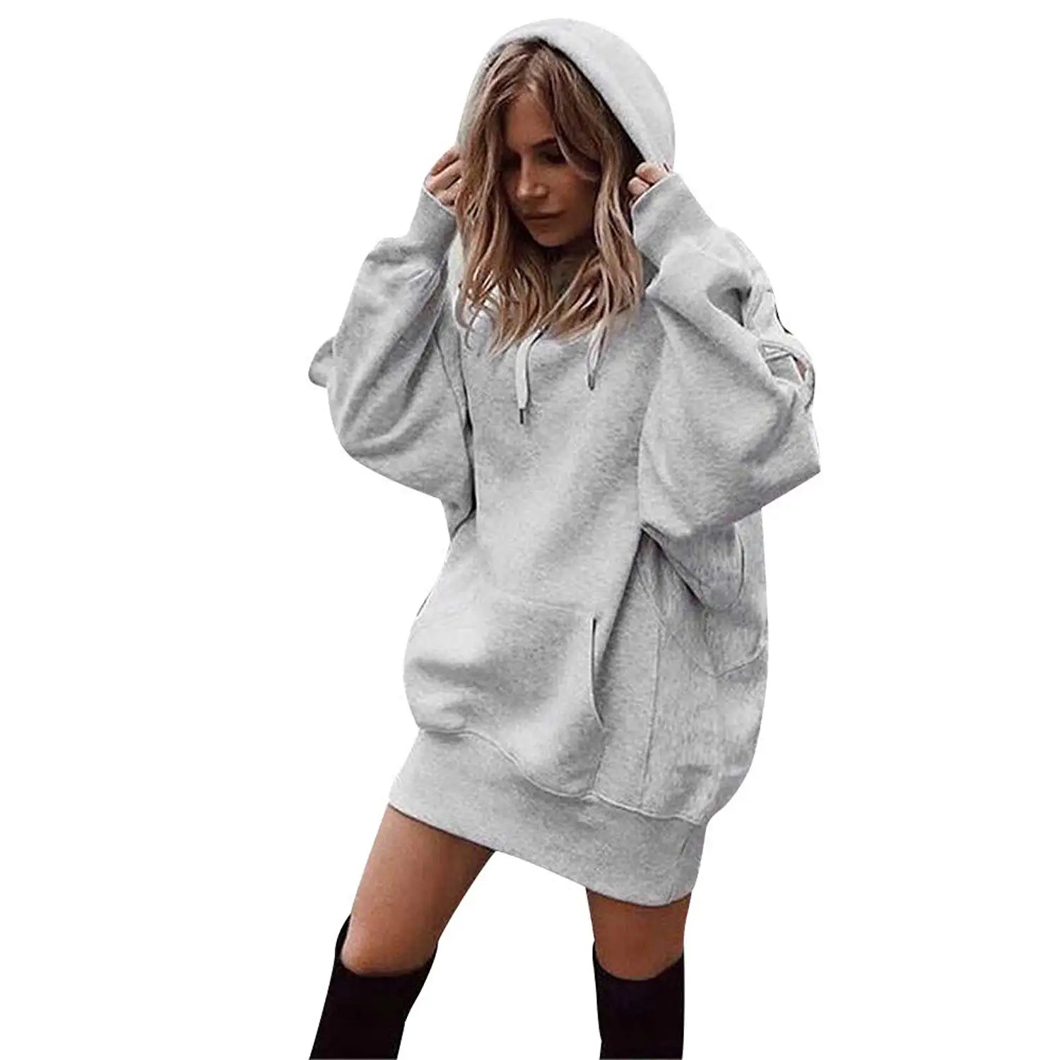sweatshirt with puffy sleeves