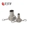 Factory price brass Stainless Steel PP Nylon camlock coupling pipe fittings type A/B/C/D/E/F/DC/DP quick flexible hose coupling