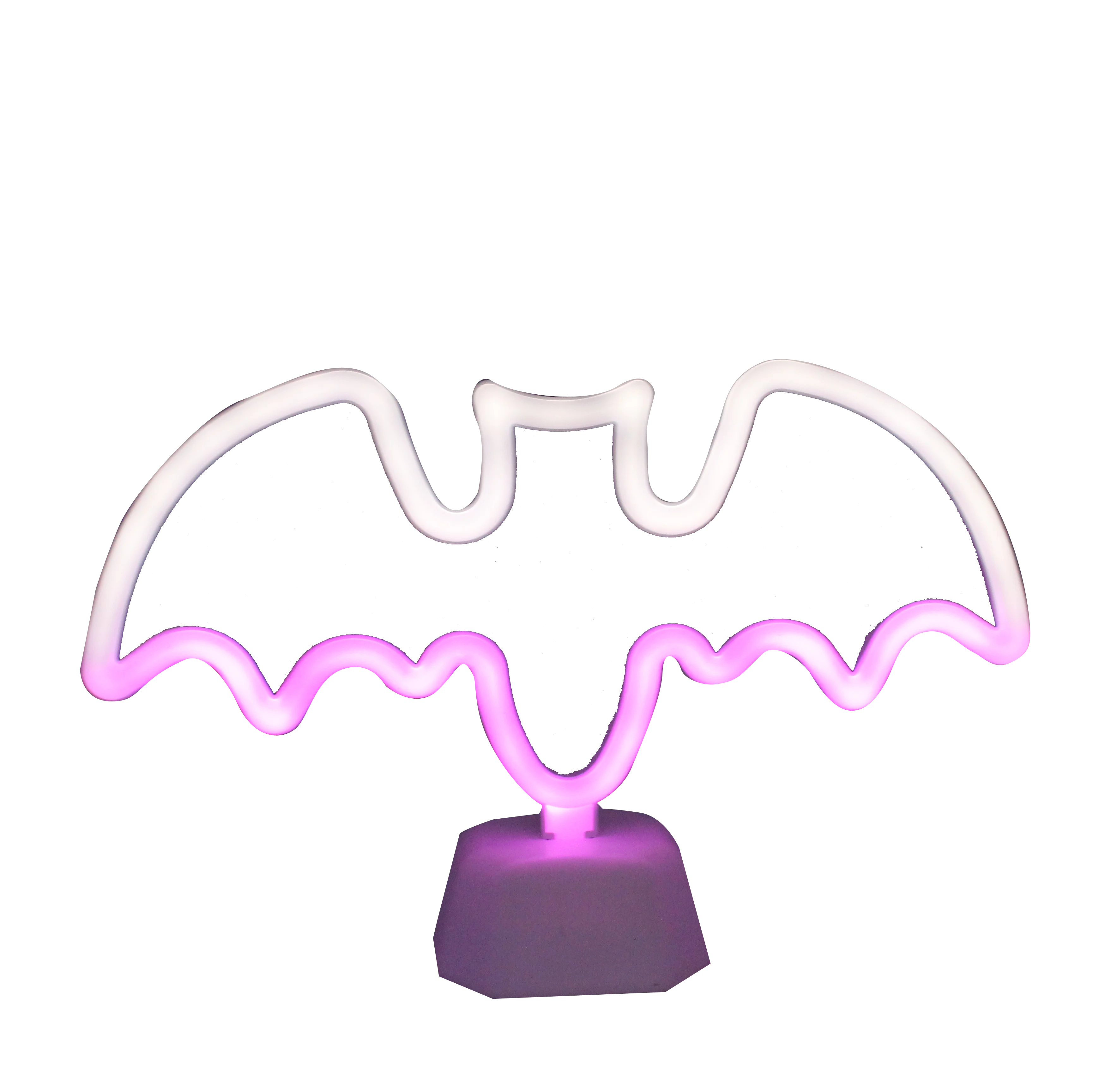 Kids Room Decoration Multi-color Battery Operated Bat  Shaped Table Top Lamp Baby Night Lights Table Lamp