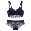 Flower pattern Europe style stylish sexy woman bra set underwear strapless bra