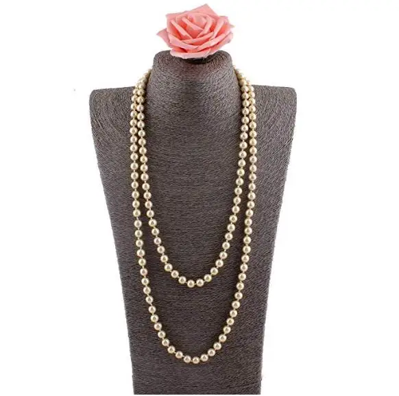 Art Deco Fashion Faux Pearls Flapper 