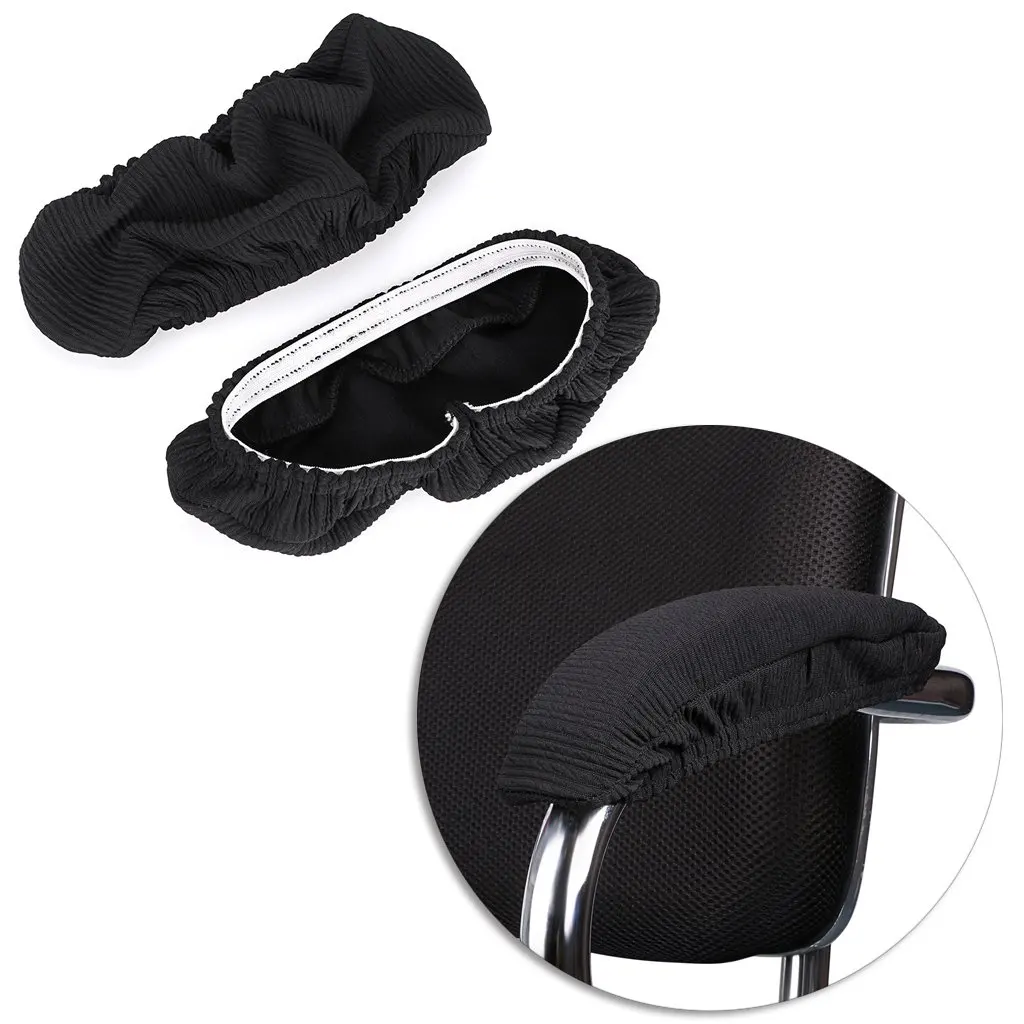 Strecth Polyester Chair Elbow Cover Protector for Office Computer Chair Arms