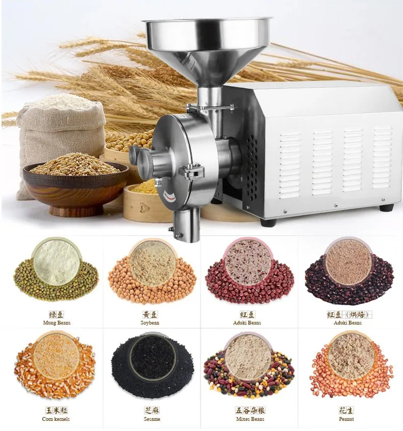 Hot Sale Stainless Steel Corn Grinders For Sale Small Corn Mill Grinder