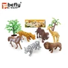 Wholesale plastic wild animal lion giraffe camel models toy for children