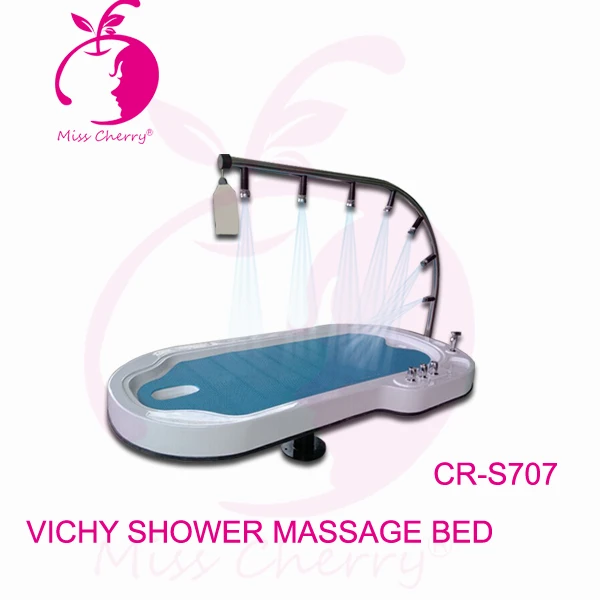 hot selling slimming reshaping massage water jet shower bed with 7 spary head