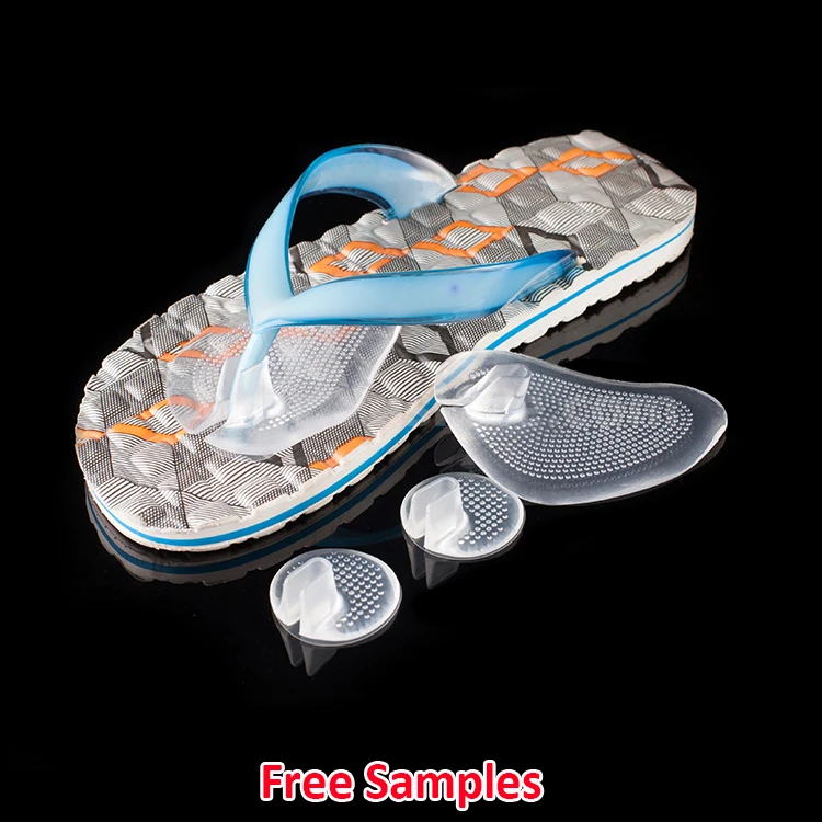 SelfAdhesive Soft Silicone Thong Sandals flip flop Gel Inserts