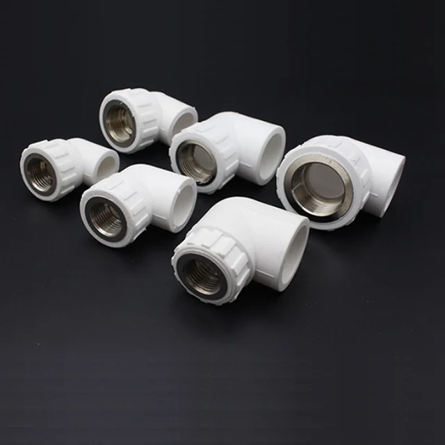 Ppr Female Elbow Bsp Threaded With Plate Elbow And Ppr Female Elbow