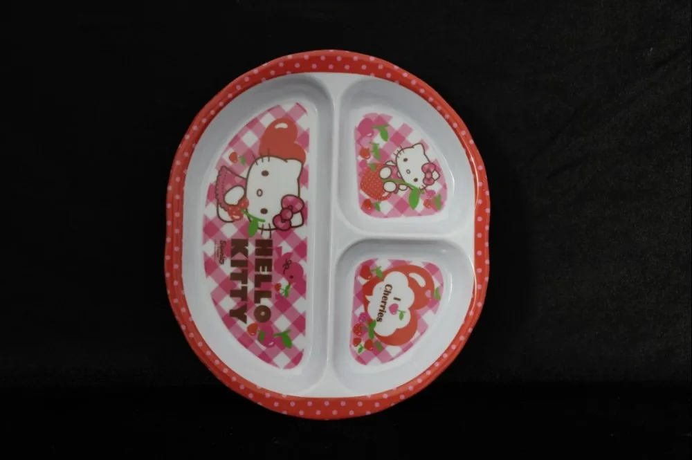 kid's 100%melamine meal plate