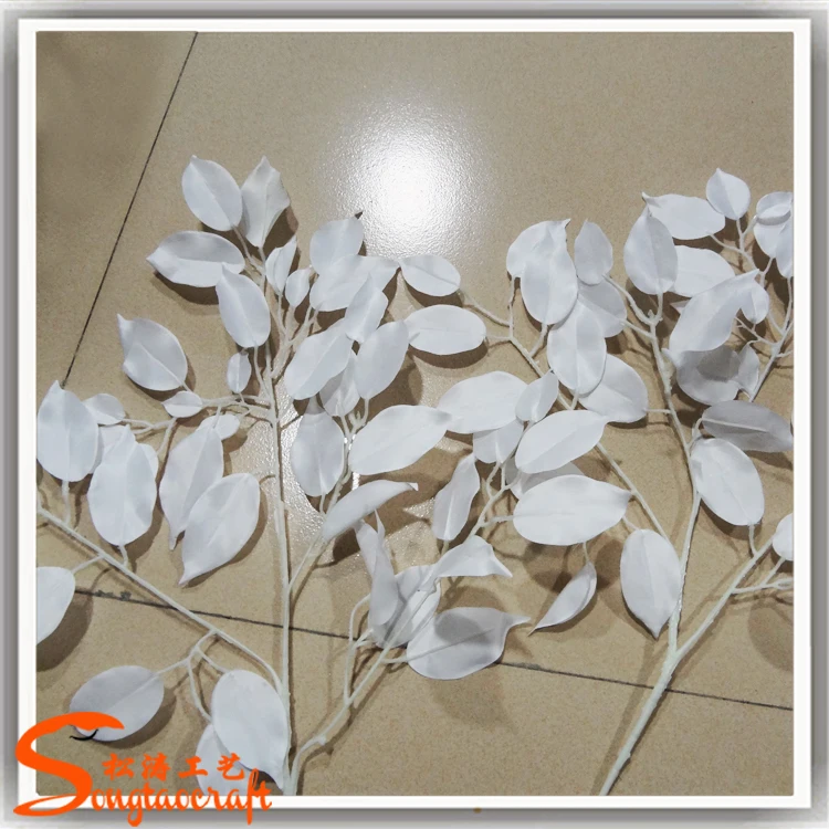 Artificial White Birch Trees Wedding White Plastic Trees