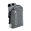 Custom logo Heavy duty waterproof roll top backpack, dry backpack bag, TPU dry gear bag with shoulder straps
