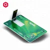 Credit Card Shape USB, Custom Credit Card Flash Drive 2GB, Plastic Visit Card