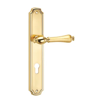 top quality brand european style bedroom door handles locks with key