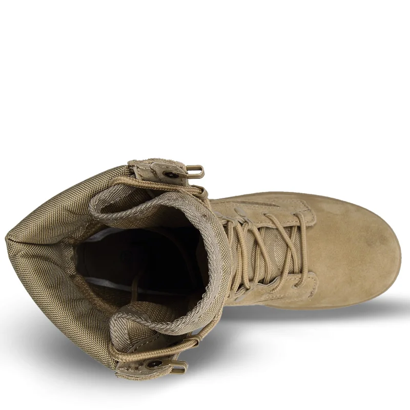 Topsion Men Women Used High Ankle American Tactical Army Shoes Military Combat Canvas Boots