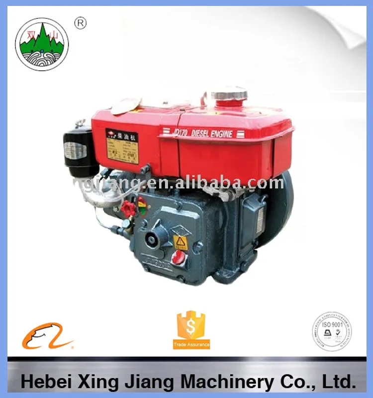 Jd170 Single Cylinder Diesel Engine;jiang Dong Handle Start Diesel