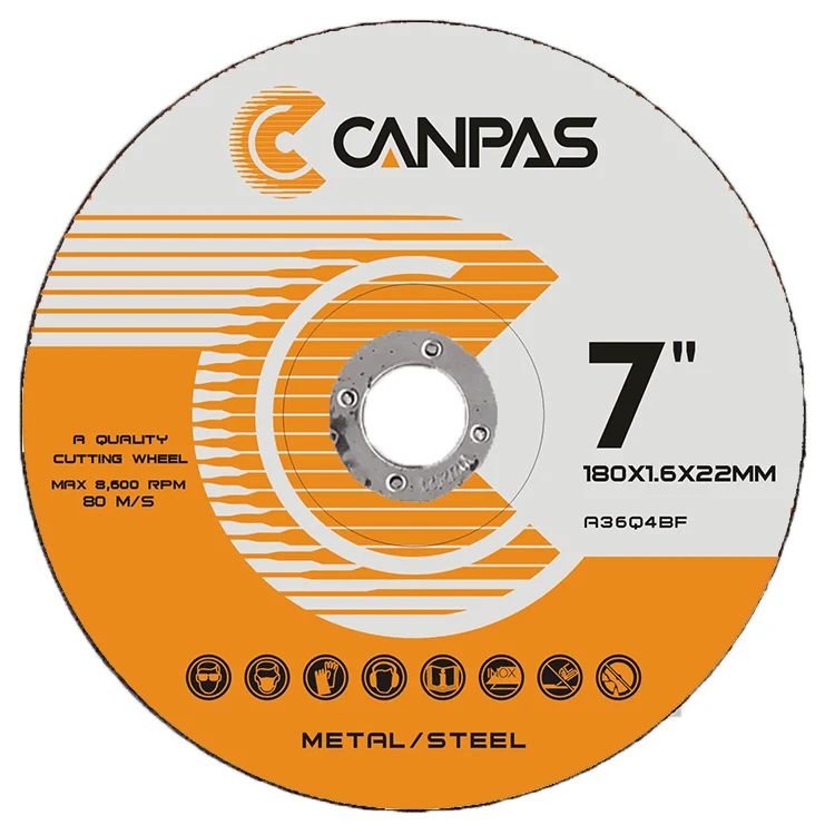 Canpas 7inch 180x1.6x22mm Cutting Disc China Cutting Disc Abrasive Disc