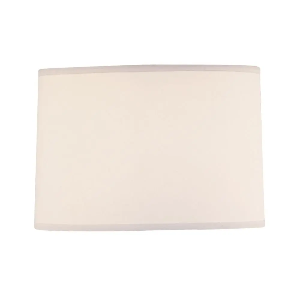 Natural Linen Drum Lamp Shade with Spider Assembly
